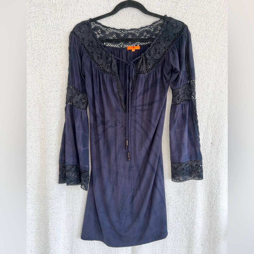 Michelle Jonas Tie Dye Lon Sleeved Dress